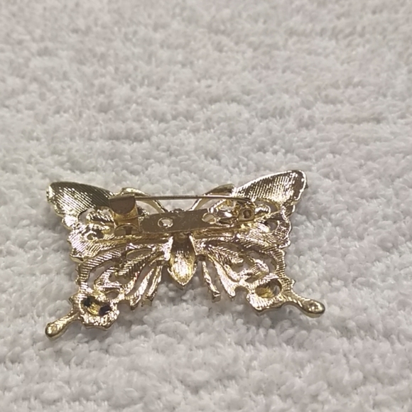 Pastel Collection Butterfly Pendant Gold - Picture 2 of 4